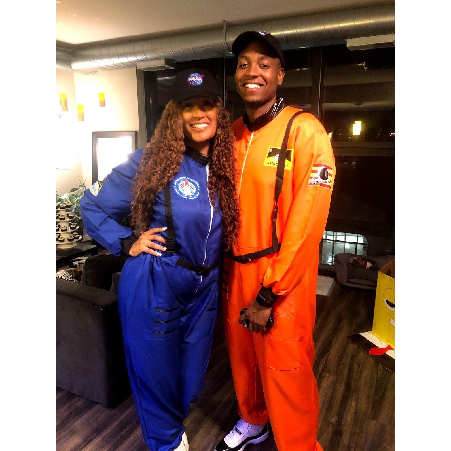 Lance & Marissa as NASA Astronauts Halloweekend Washington, DC October 2019