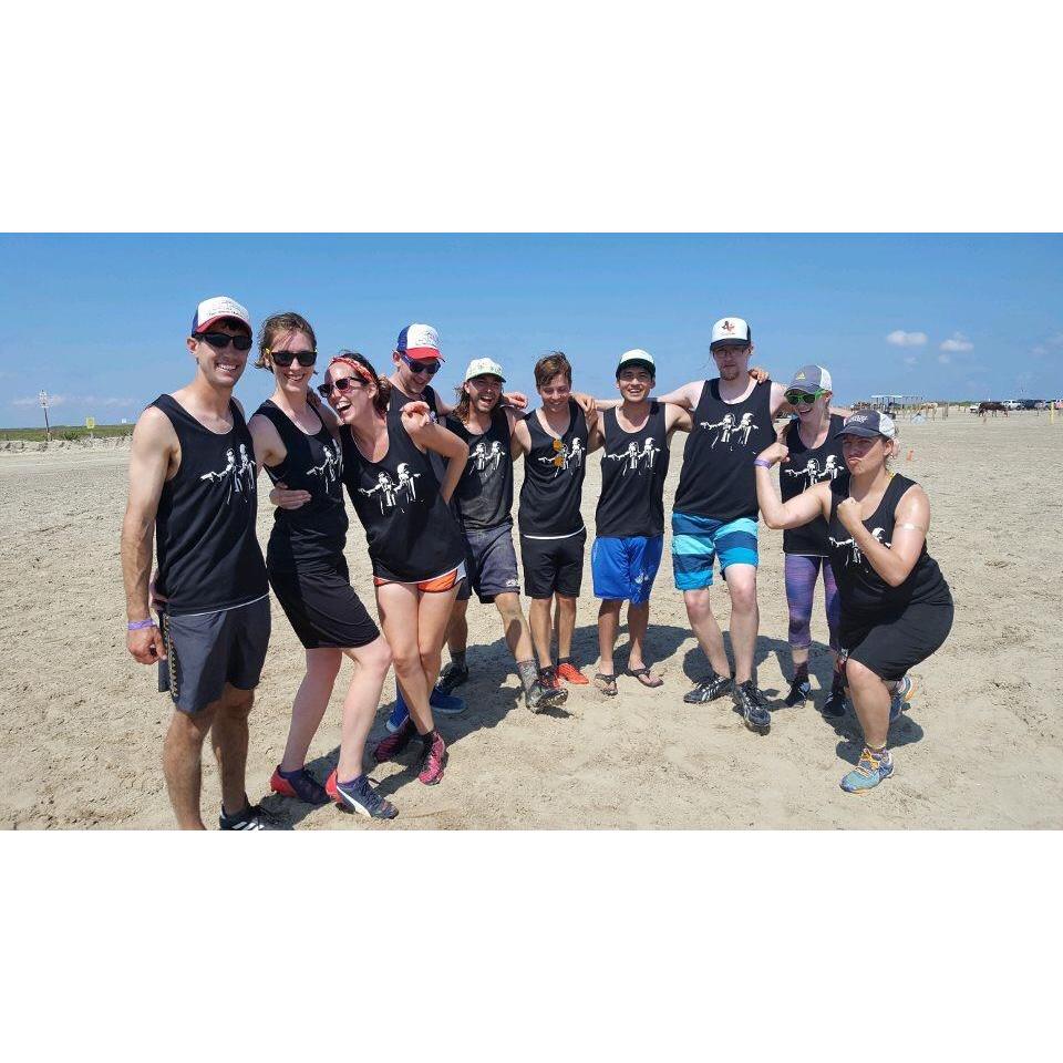 Ultimate Frisbee Beach Tournament, Galveston, TX 2017