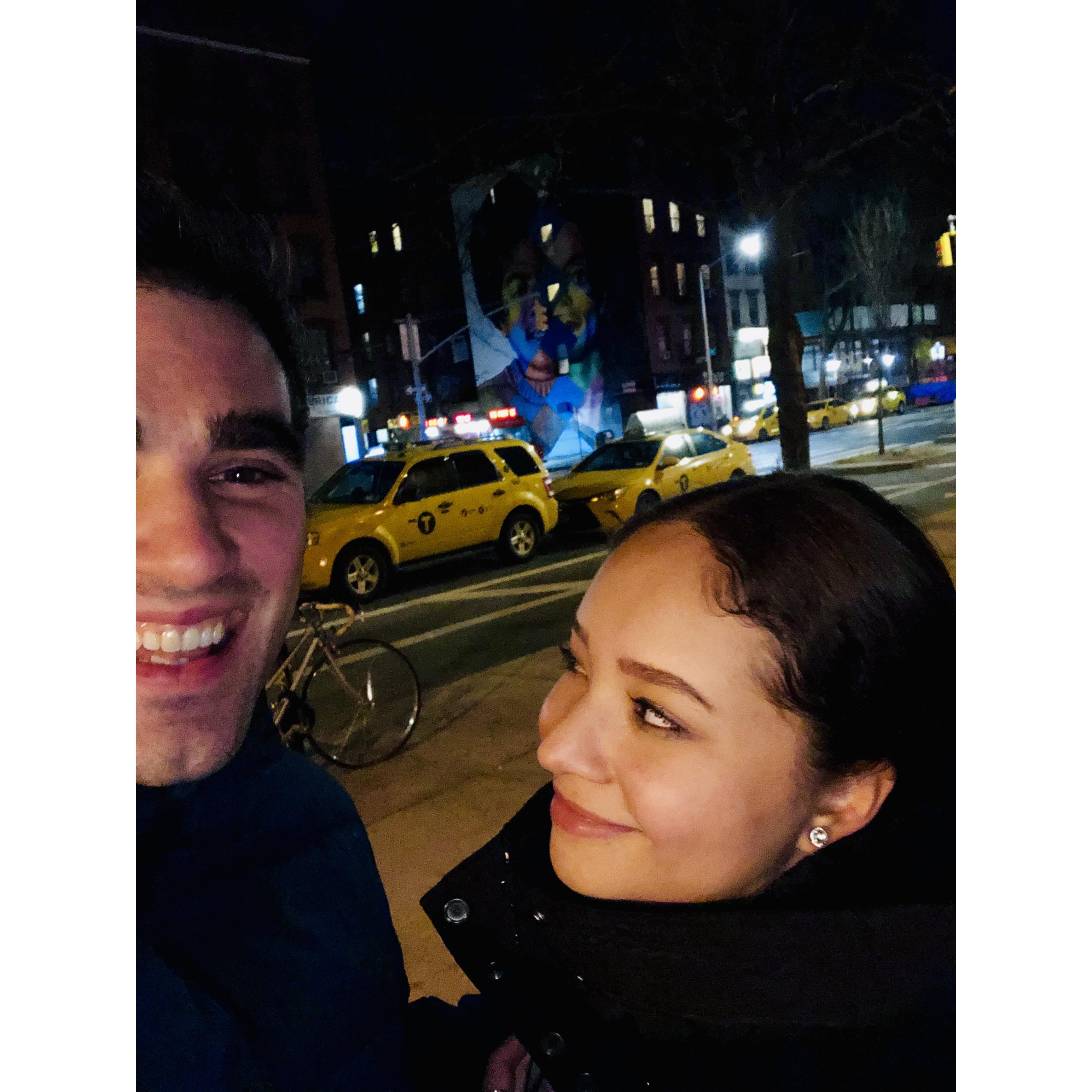 Strolling around our East Village neighborhood