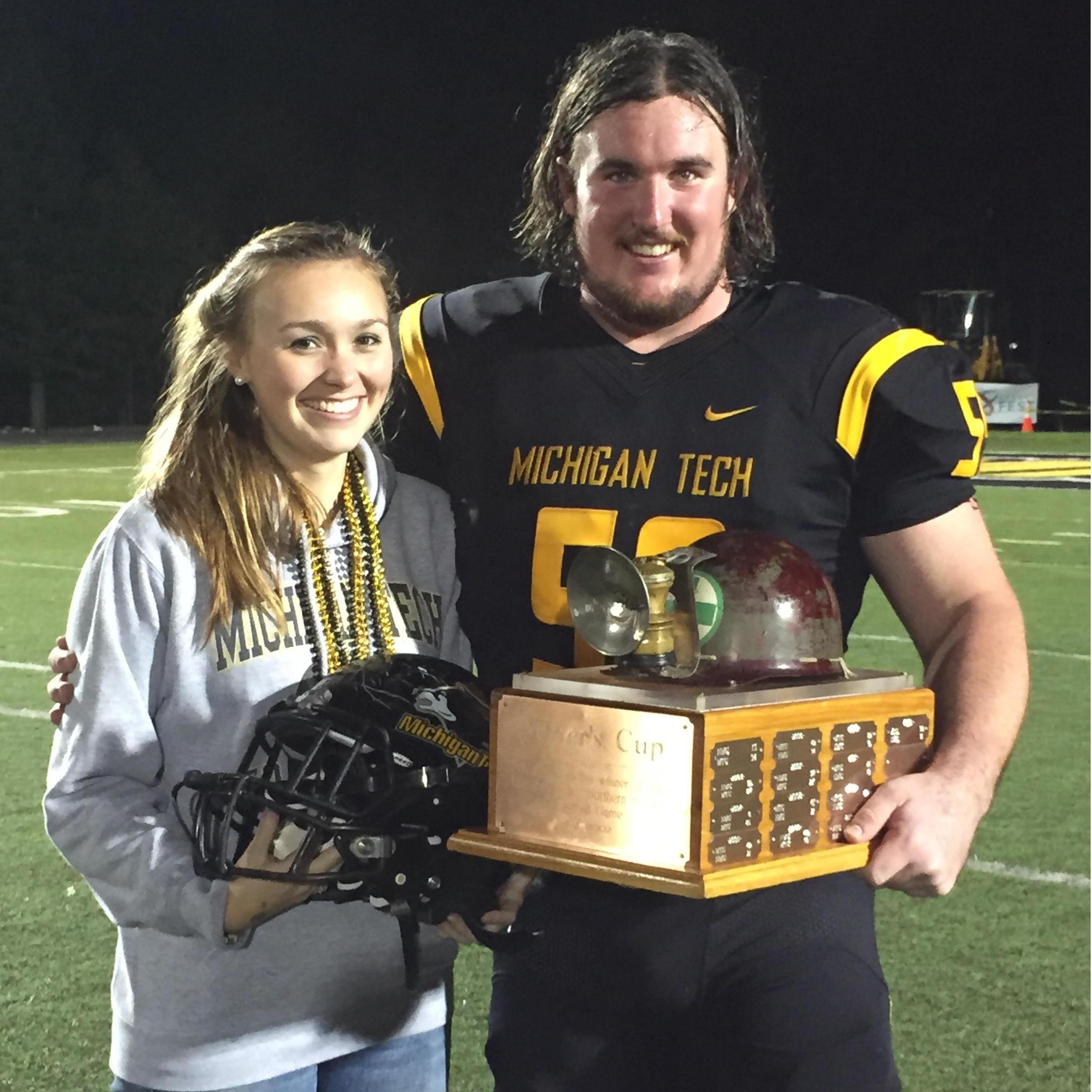 Michigan Tech won the Minor's Cup- Fall 2014