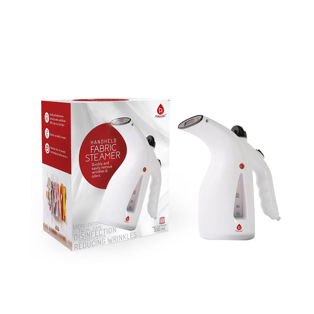 Pursonic 300ml Handheld Fabric Fast 2 Minute Heat-up Powerful Travel Clothes Garment Steamer.