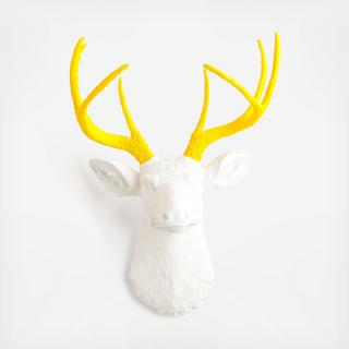 Resin Faux Taxidermy Deer Head