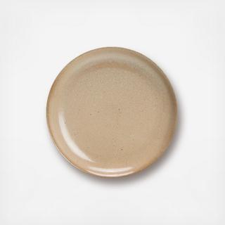Stoneware Plate, Reactive Glaze