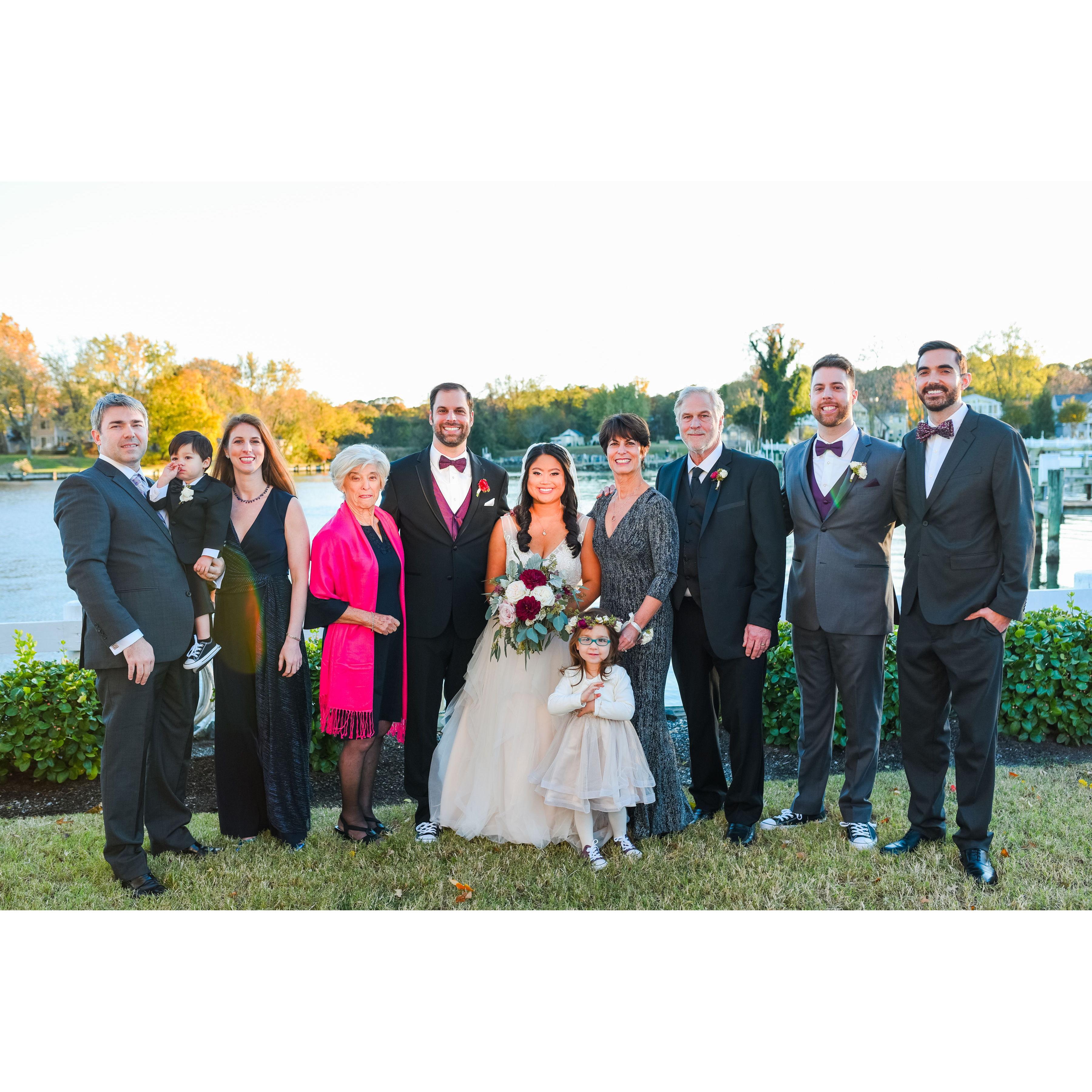 EJ and Sarah's wedding, Annapolis MD - 11/2018