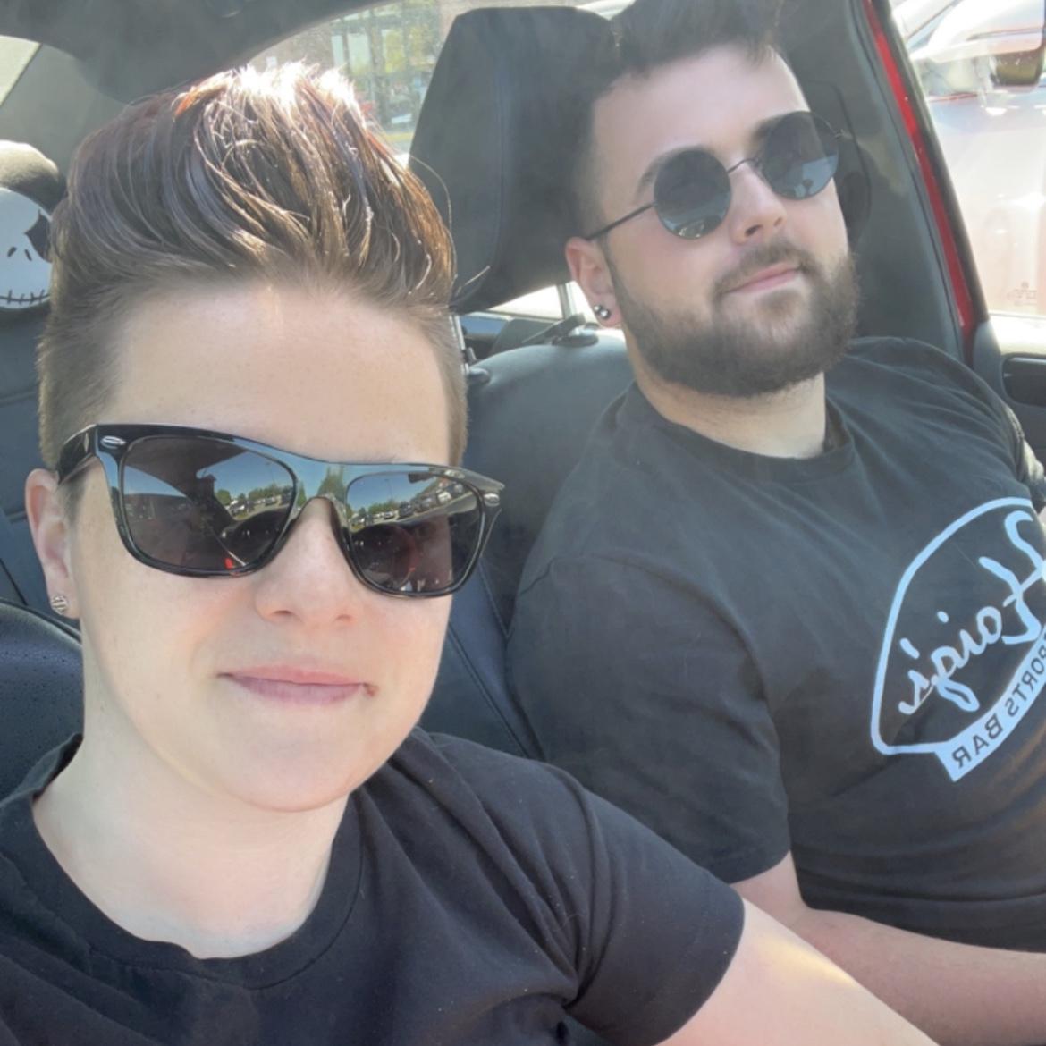 No but like seriously… why are we always in the car?! 🤣