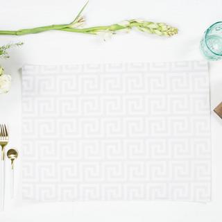 Greek Key Placemat, Set of 4