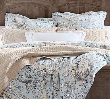 Mallorie Reversible Organic Duvet Cover & Sham