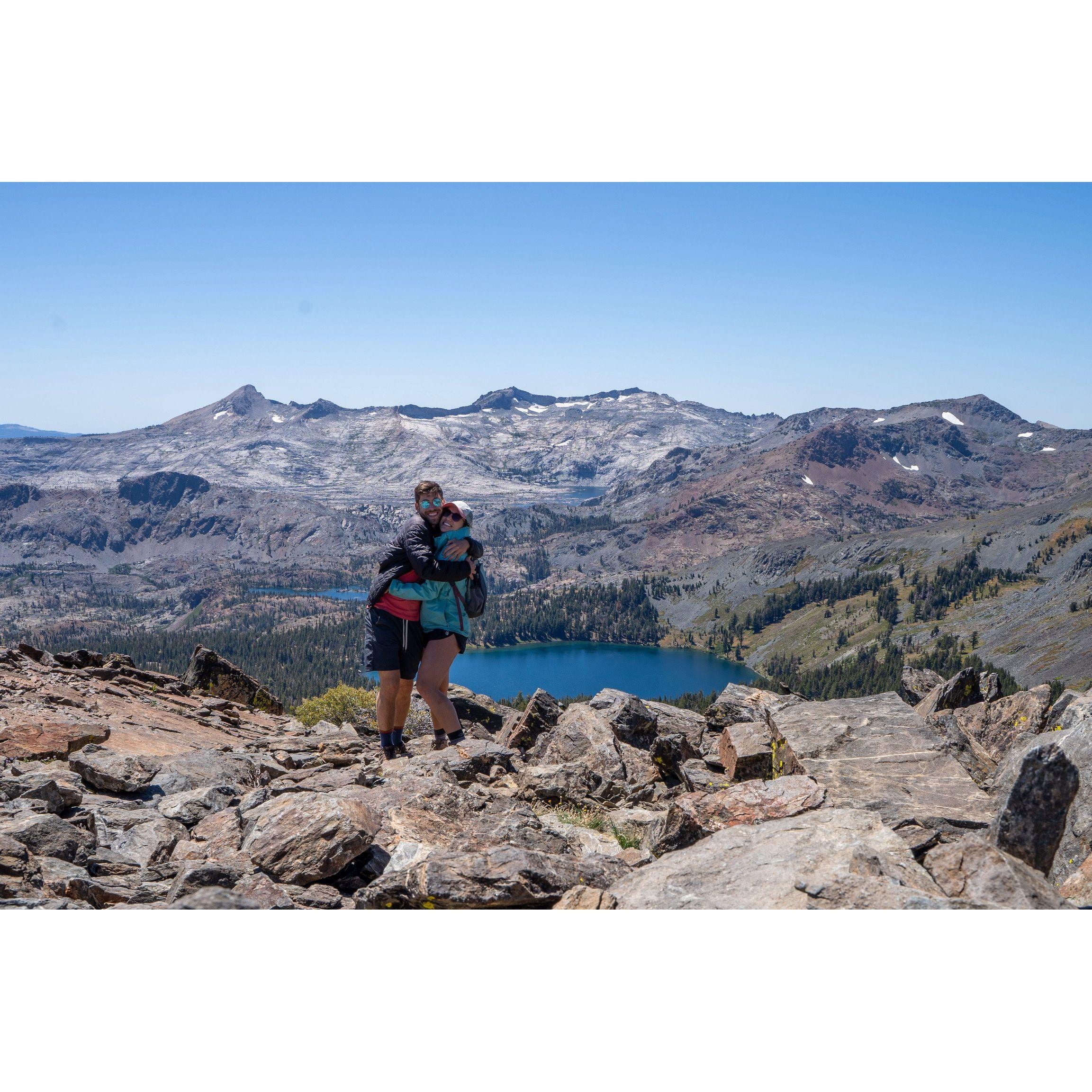 We're engaged! Desolation Wilderness 2024