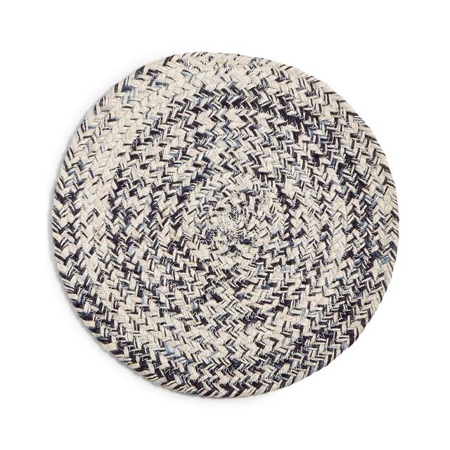 Lucky Brand Chevron Fleck Round Placemat, Created for Macy's