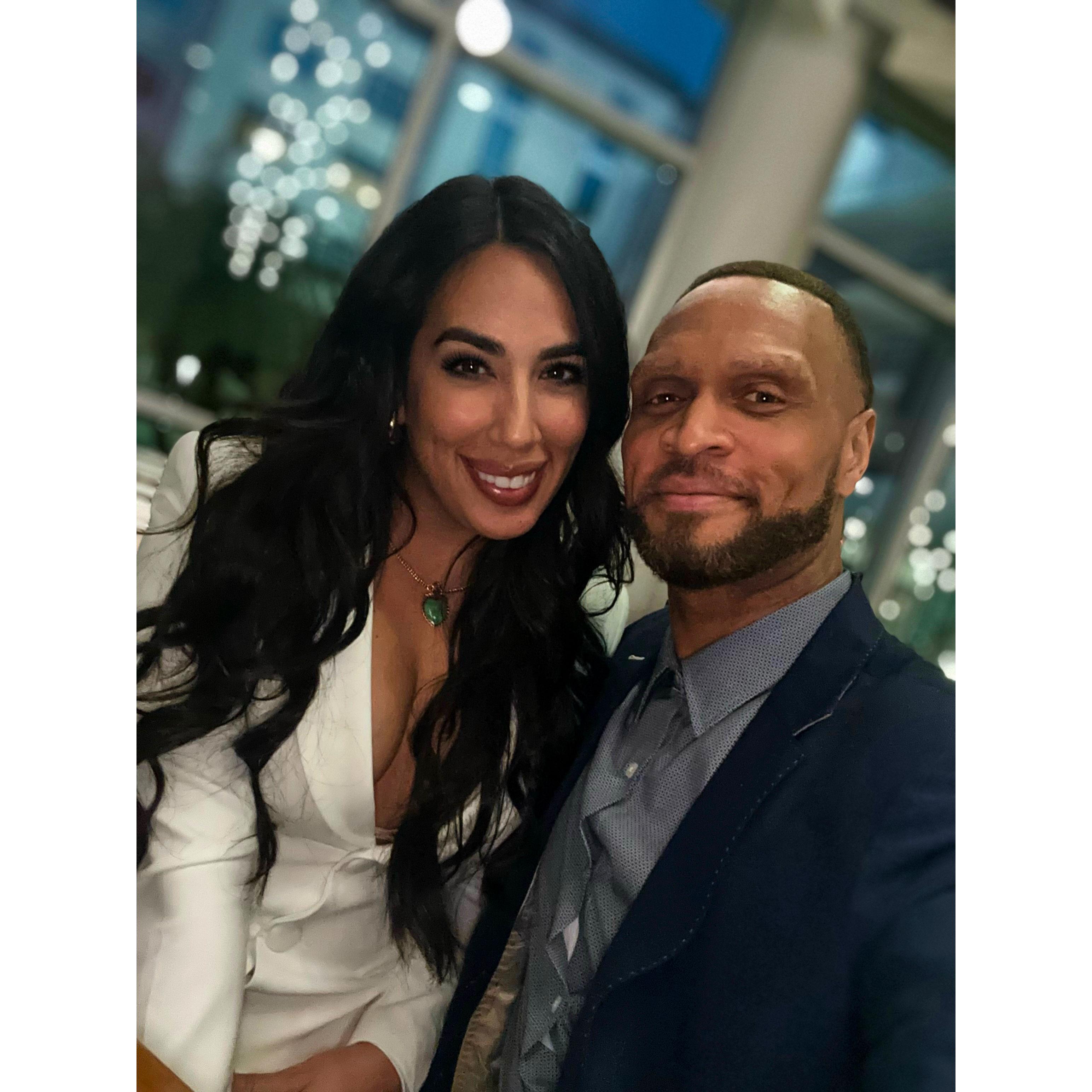 Taken right before Stacey proposed.