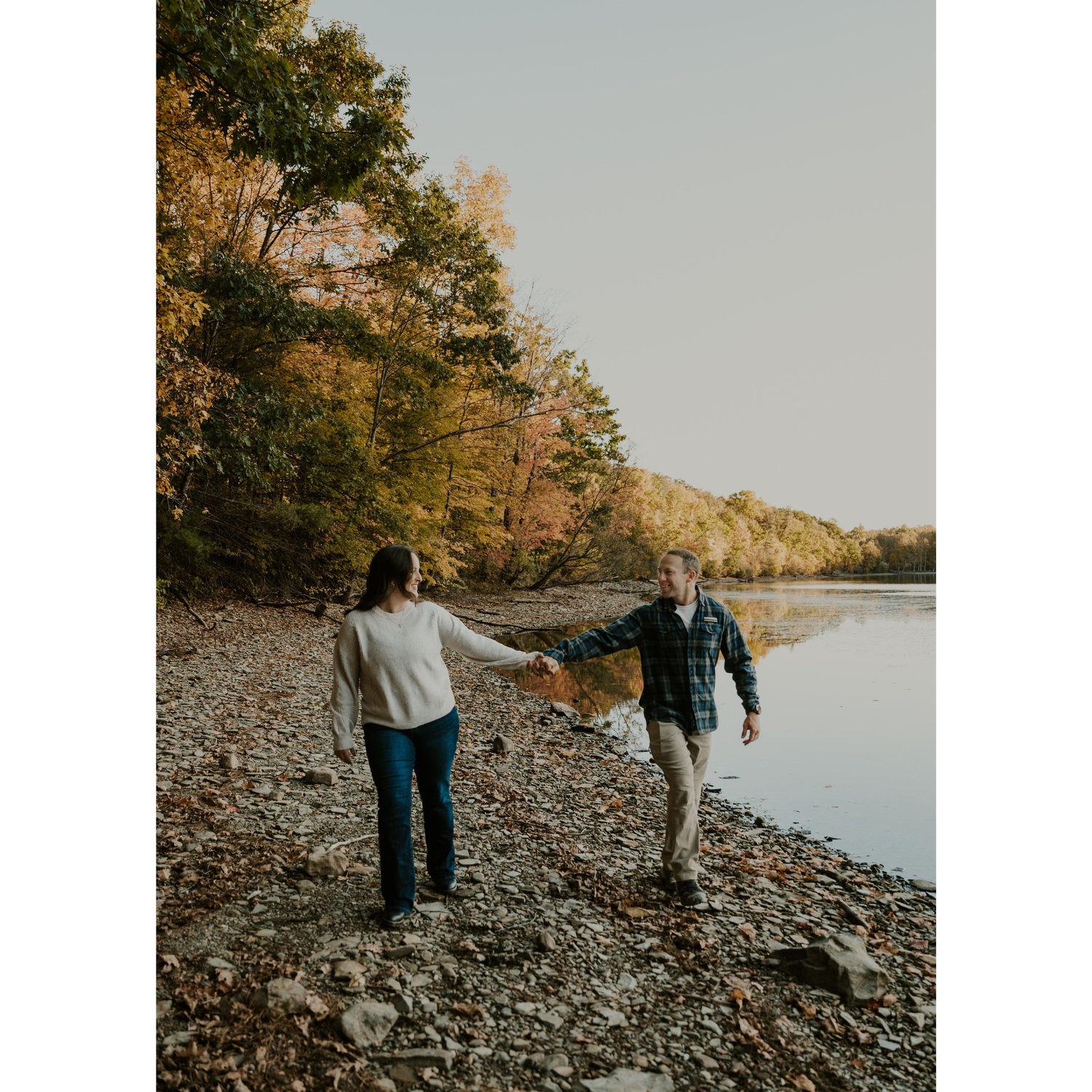 Canadice Lake engagement shoot by our beautifully talented wedding photographer Emily Watkins!