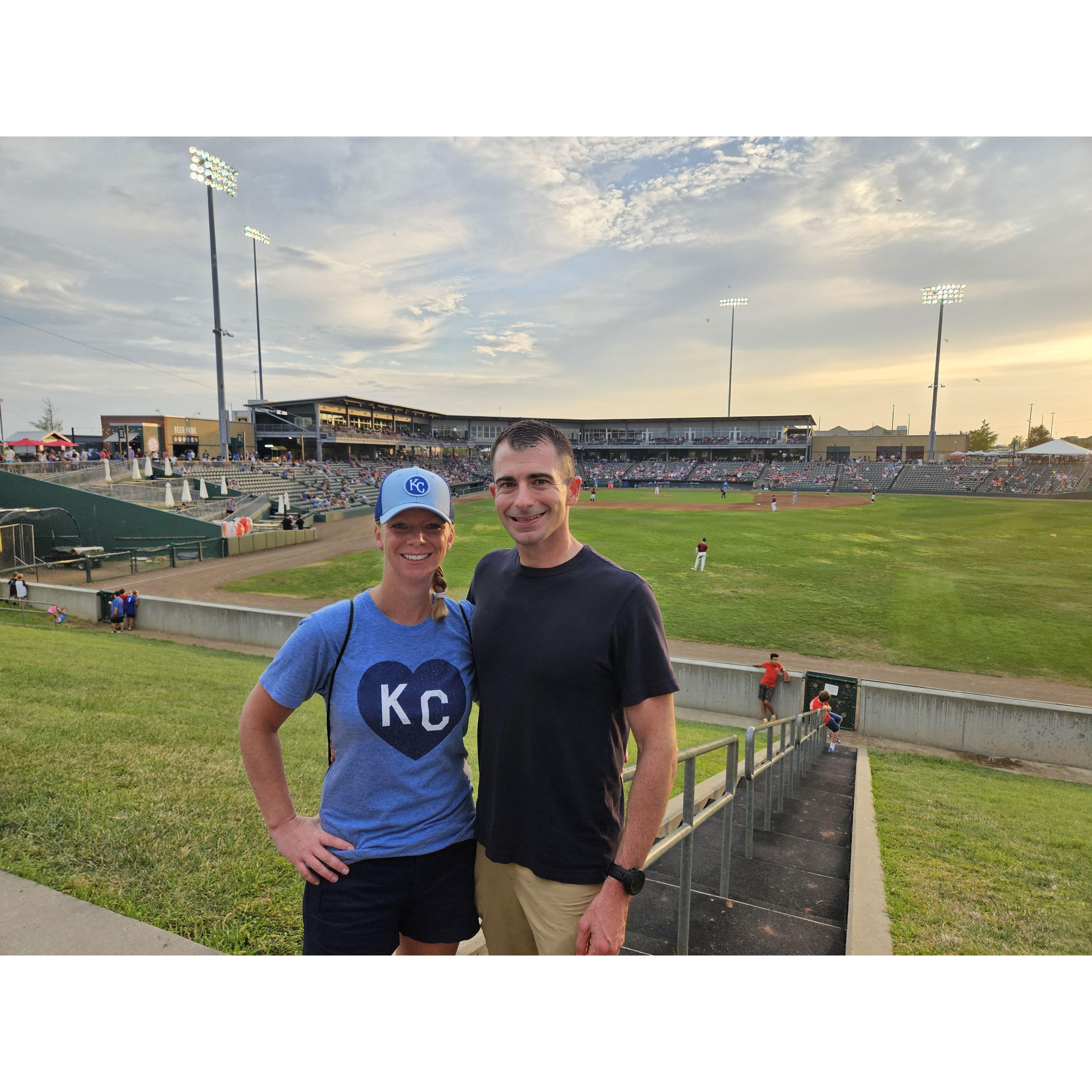 Monarchs baseball game