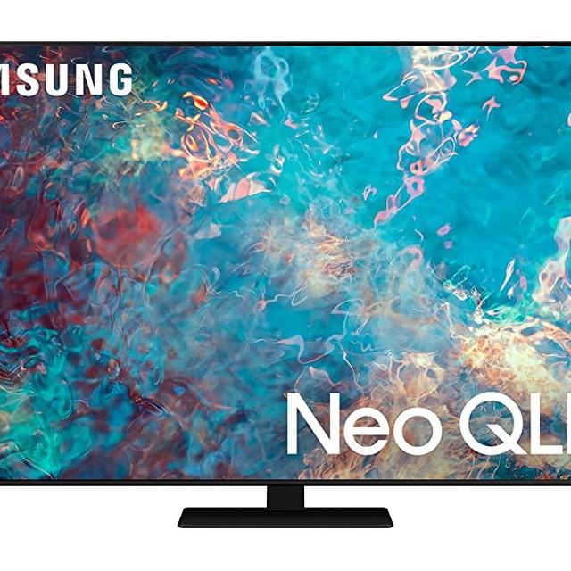 SAMSUNG 85-Inch Class Neo QLED QN85A Series - 4K UHD Quantum HDR 24x Smart TV with Alexa Built-in and 6 Speaker Object Tracking Sound - 60W, 2.2.2CH (QN85QN85AAFXZA, 2021 Model)