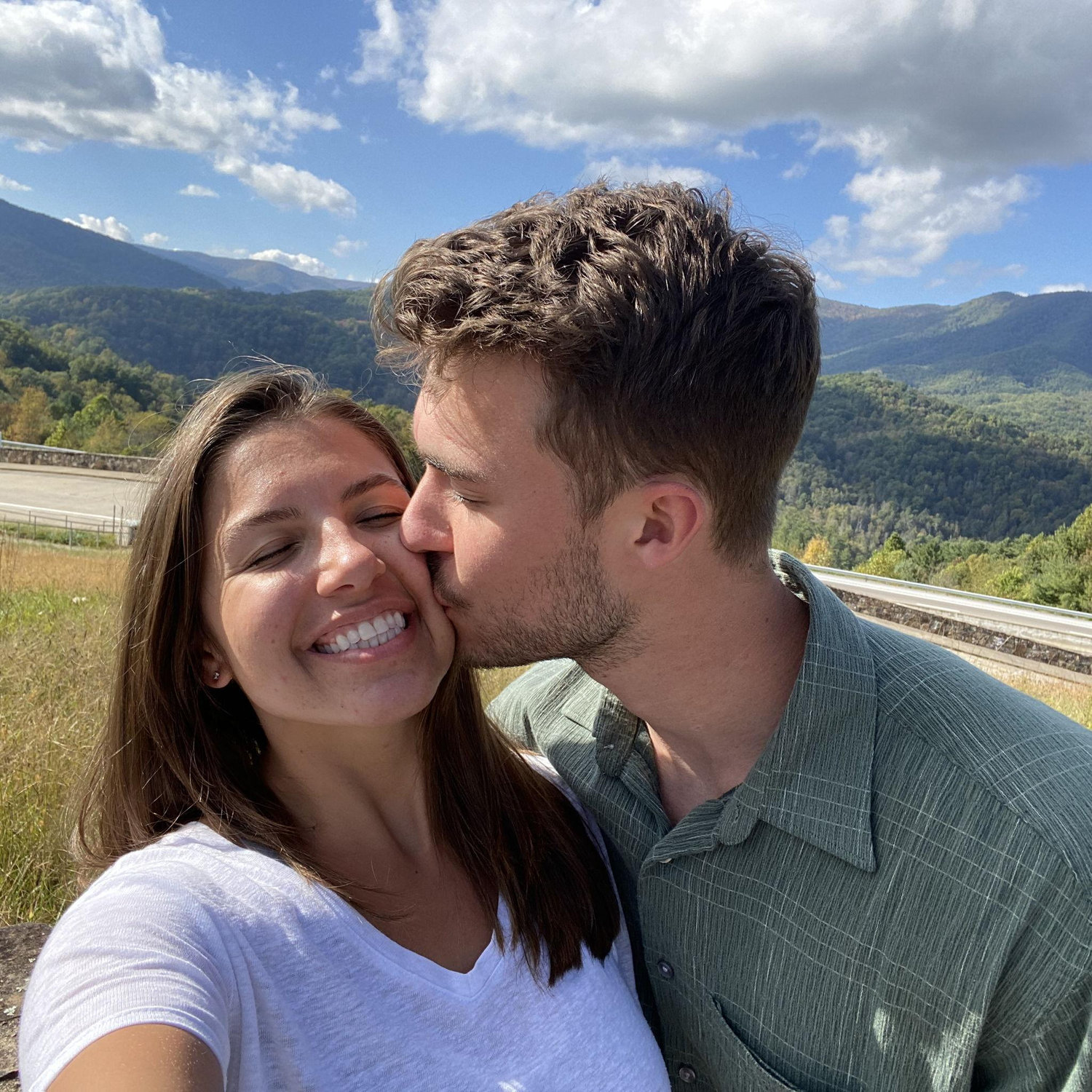We will always appreciate the mountain views of East TN and western NC! This pic was snapped during a spur of the moment stop driving through the mountains!