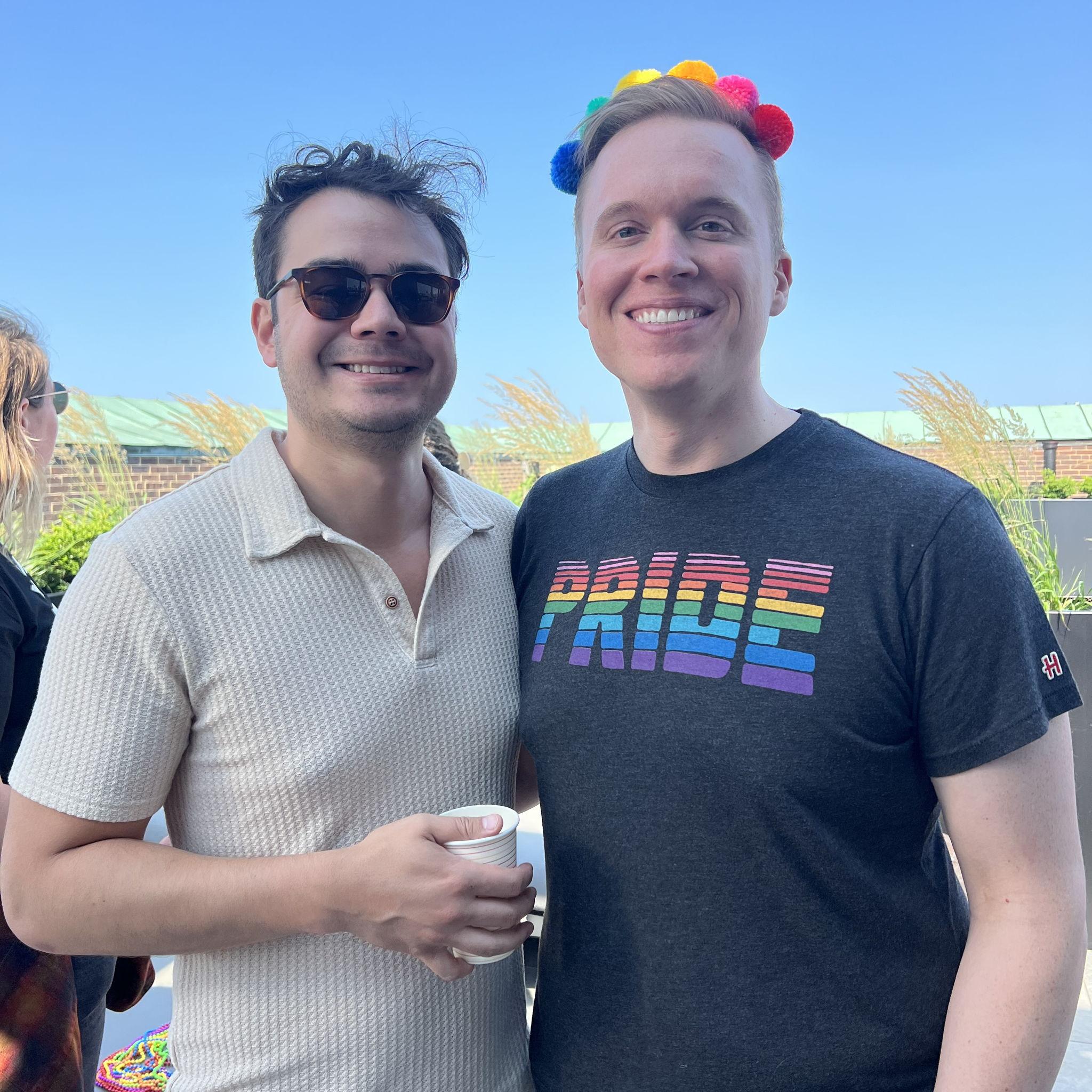 Ryan’s birthday at Pride in the Park