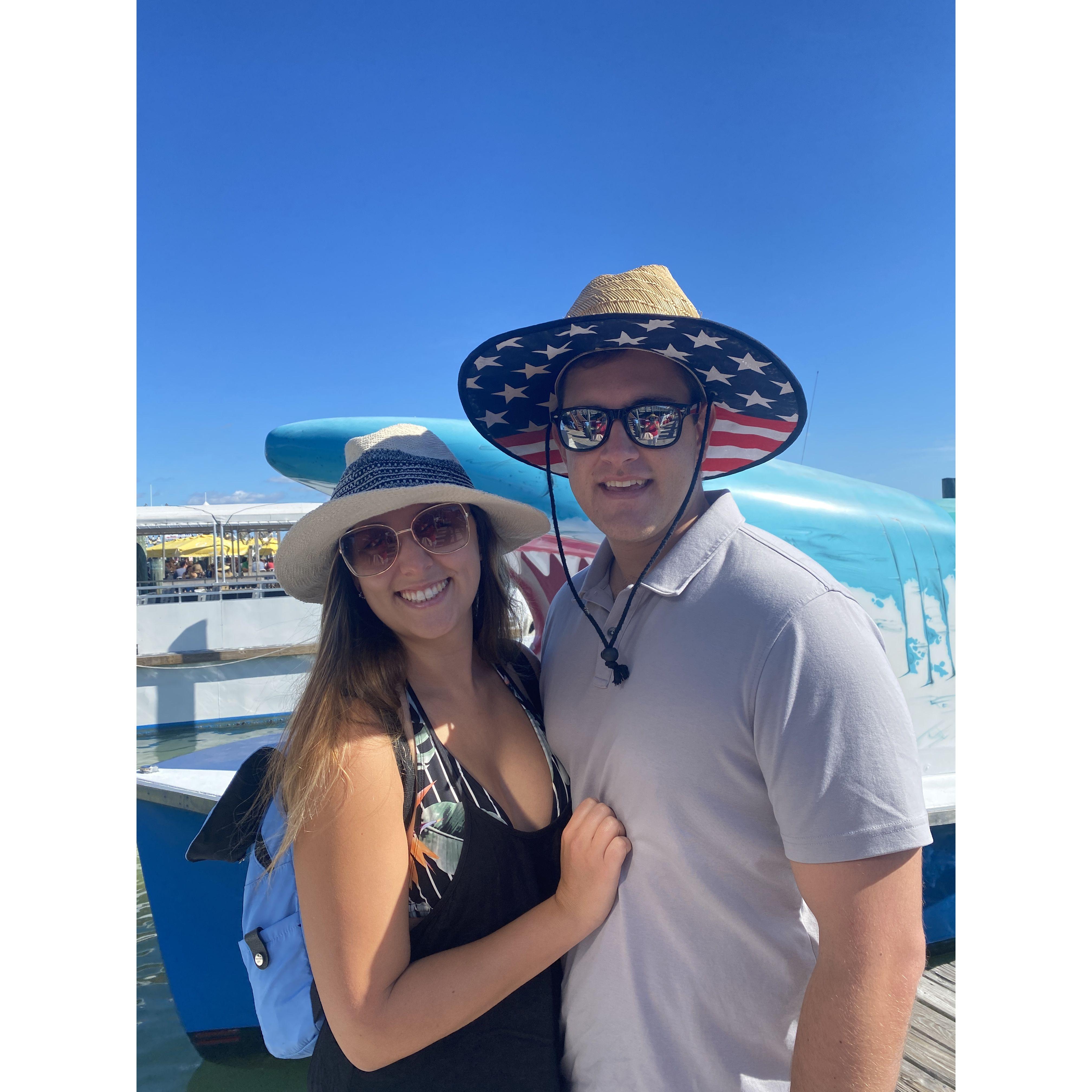 A boat day in Bradenton, FL with Fred's family!