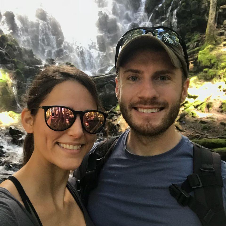 May 2018, Oregon - Always up for a hike together!