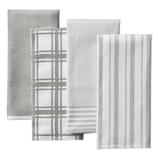 Williams Sonoma Multi-Pack Absorbent Towels, Drizzle Grey