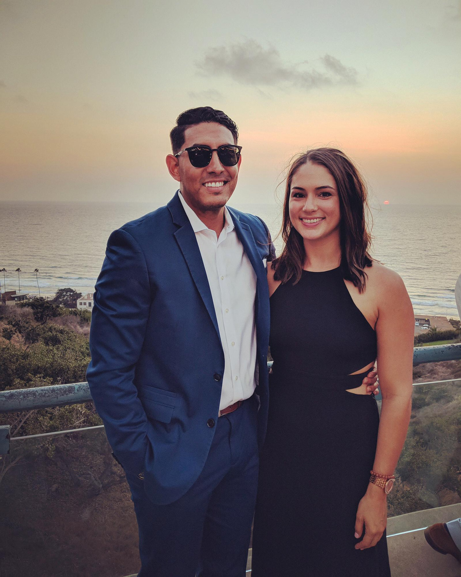 La Jolla CA. Fox wedding!