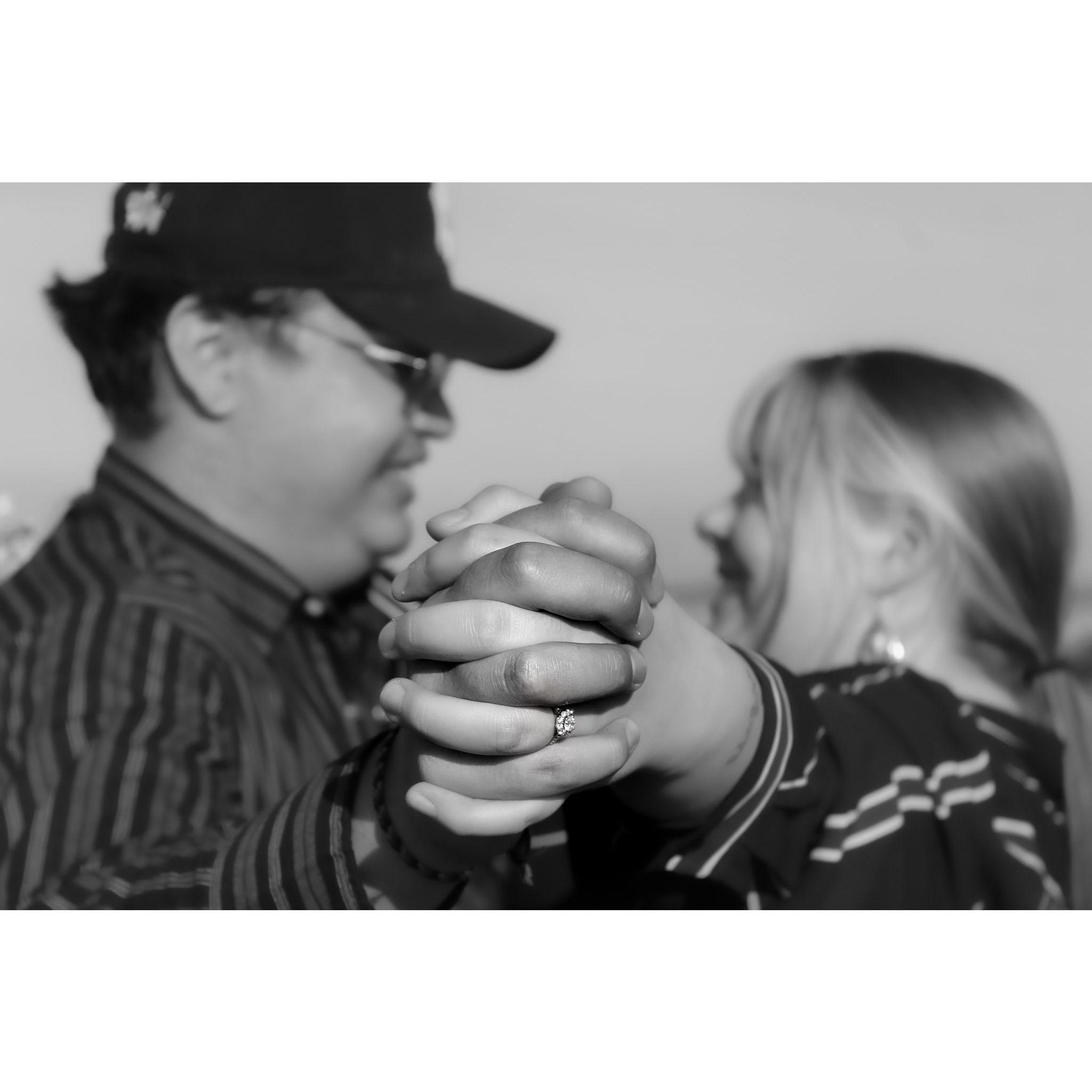 Wyatt's sister said. "Act like you love each other!"