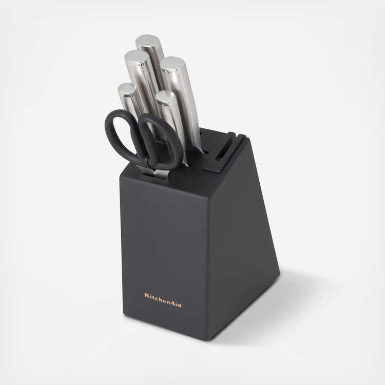 KitchenAid, Gourmet 7-Piece Knife Block Set | Zola