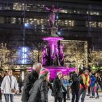 Outdoor Ice Rink at Fountain Square