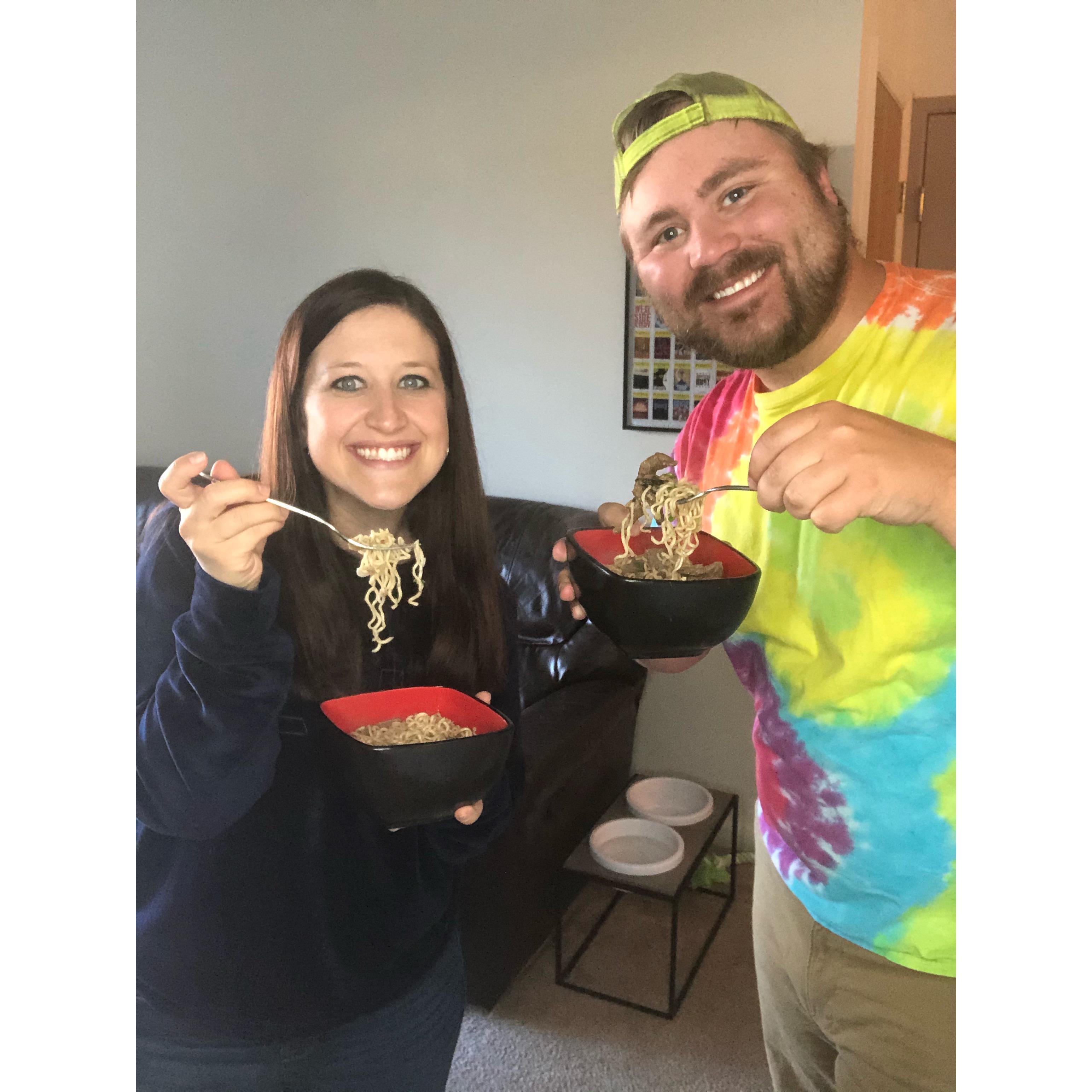 We made glorified ramen!