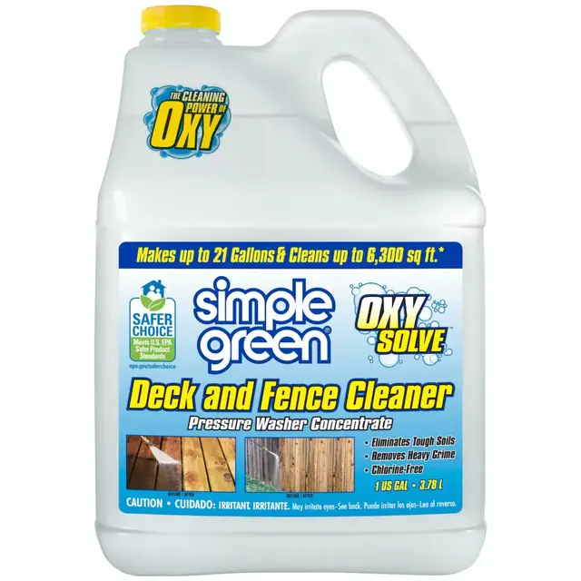 Shop Simple Green Simple Green Oxy Solve 128-oz Deck and Fence Pressure Washer Cleaner