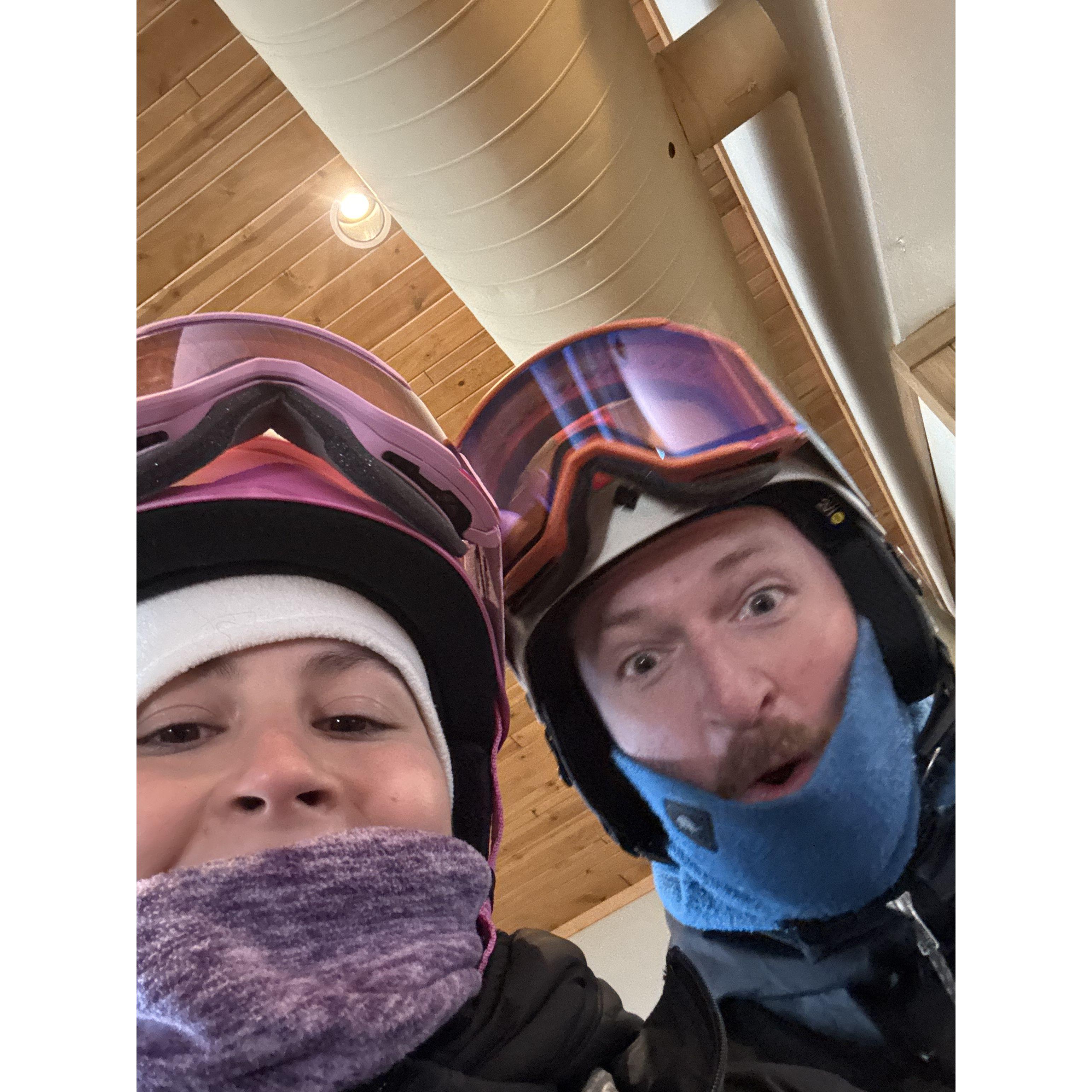 First time in Vail for Alex, another snowboarding trip!