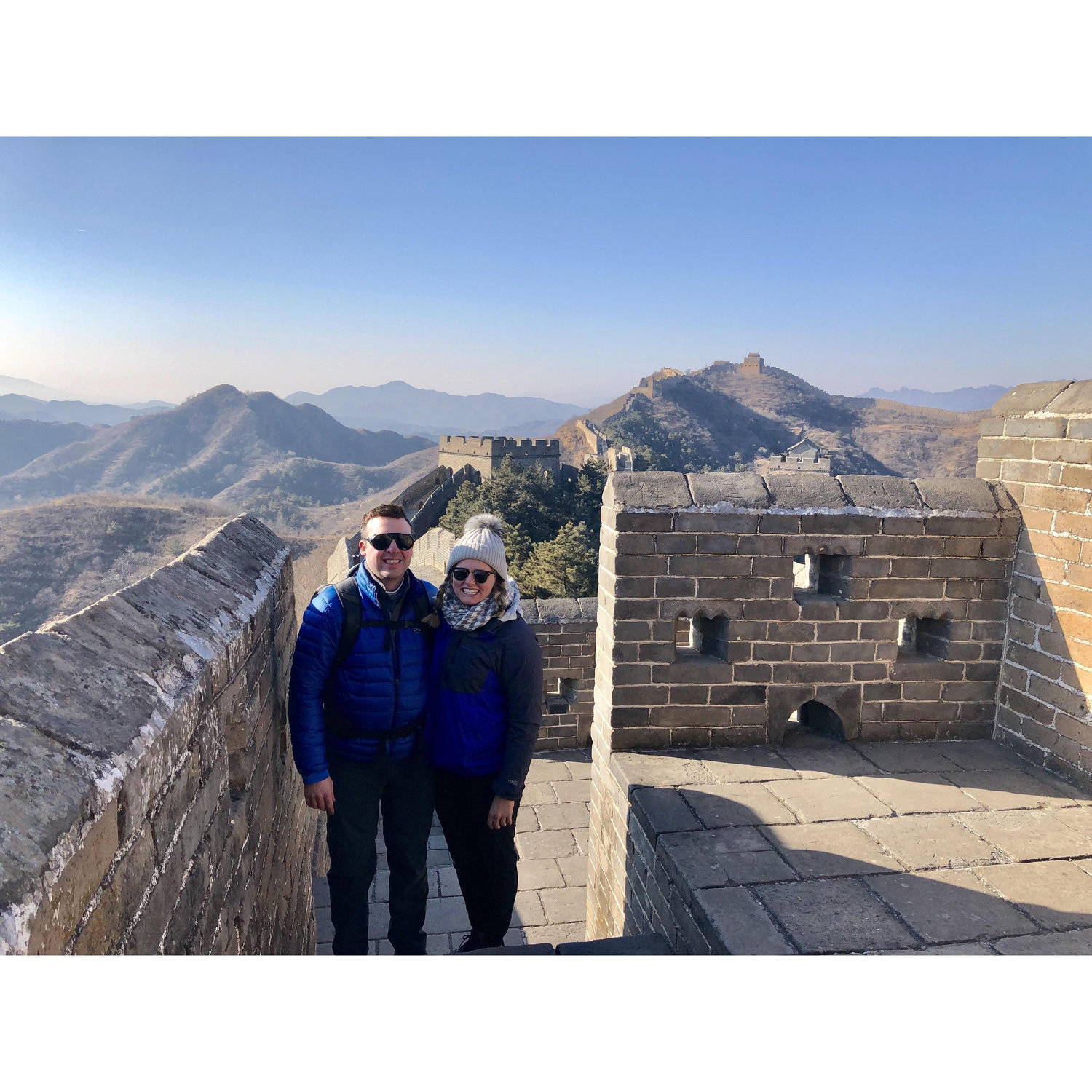 Freezing on the Great Wall of China for NYE
December 2018
