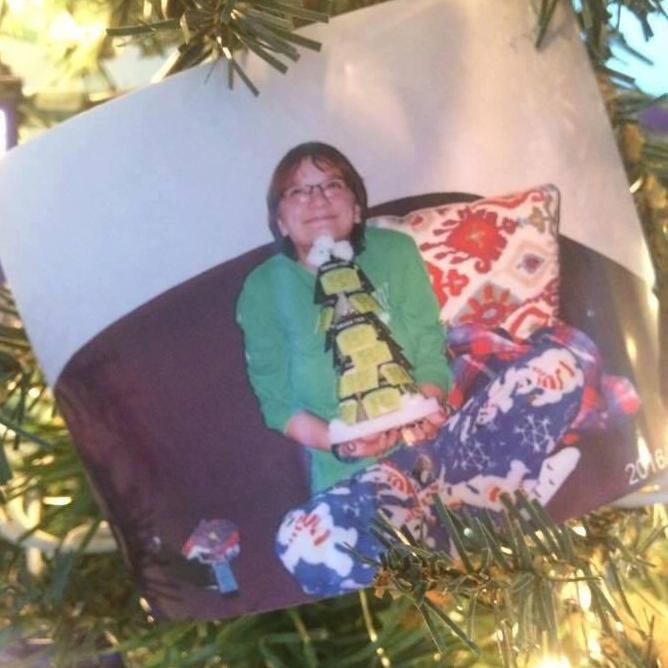 In 2016, Connor made this "tea-tree" as a secret santa gift for Elizabeth