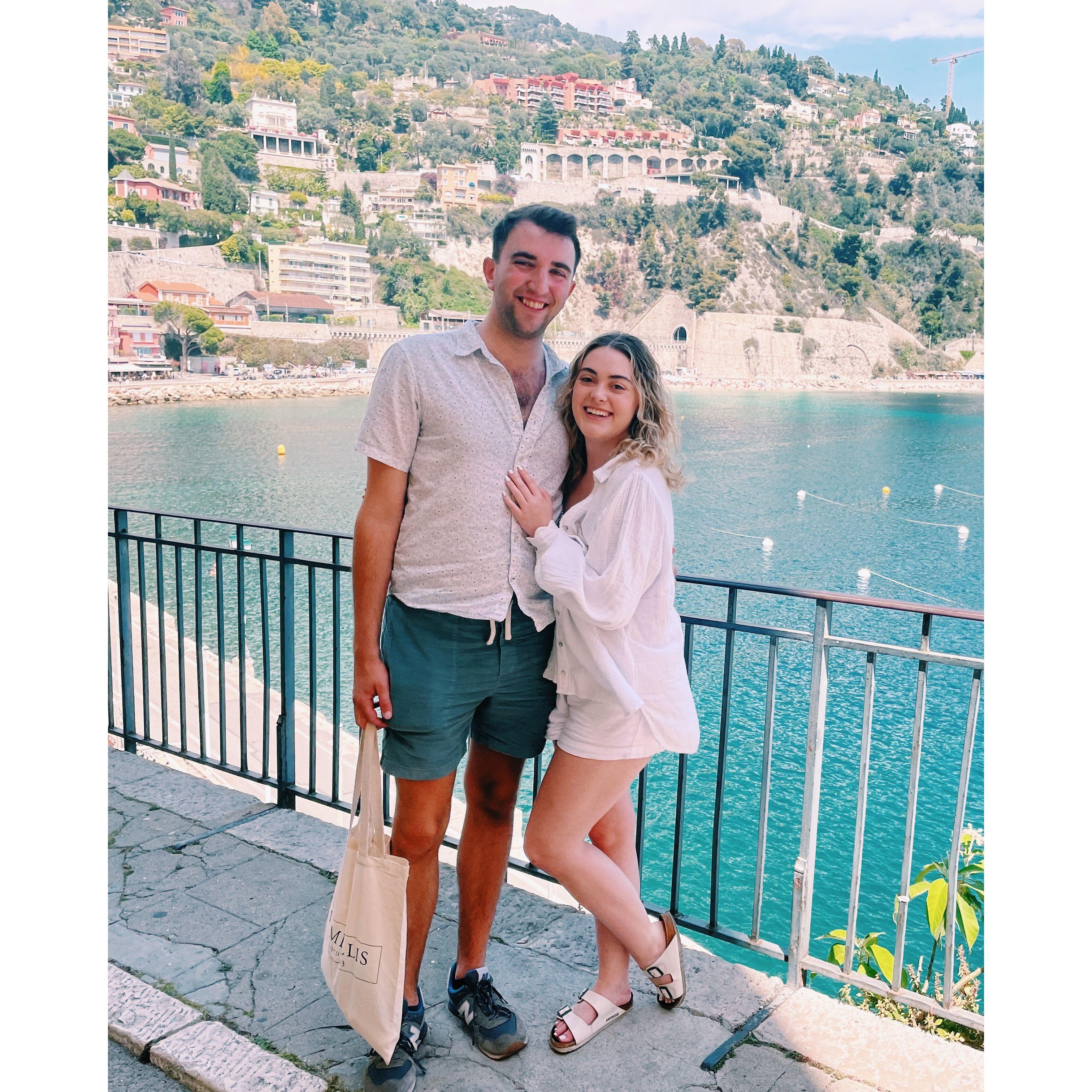 Our trip to France in 2022, Villefranche-sur-Mer. We'll be going back here on our honeymoon!