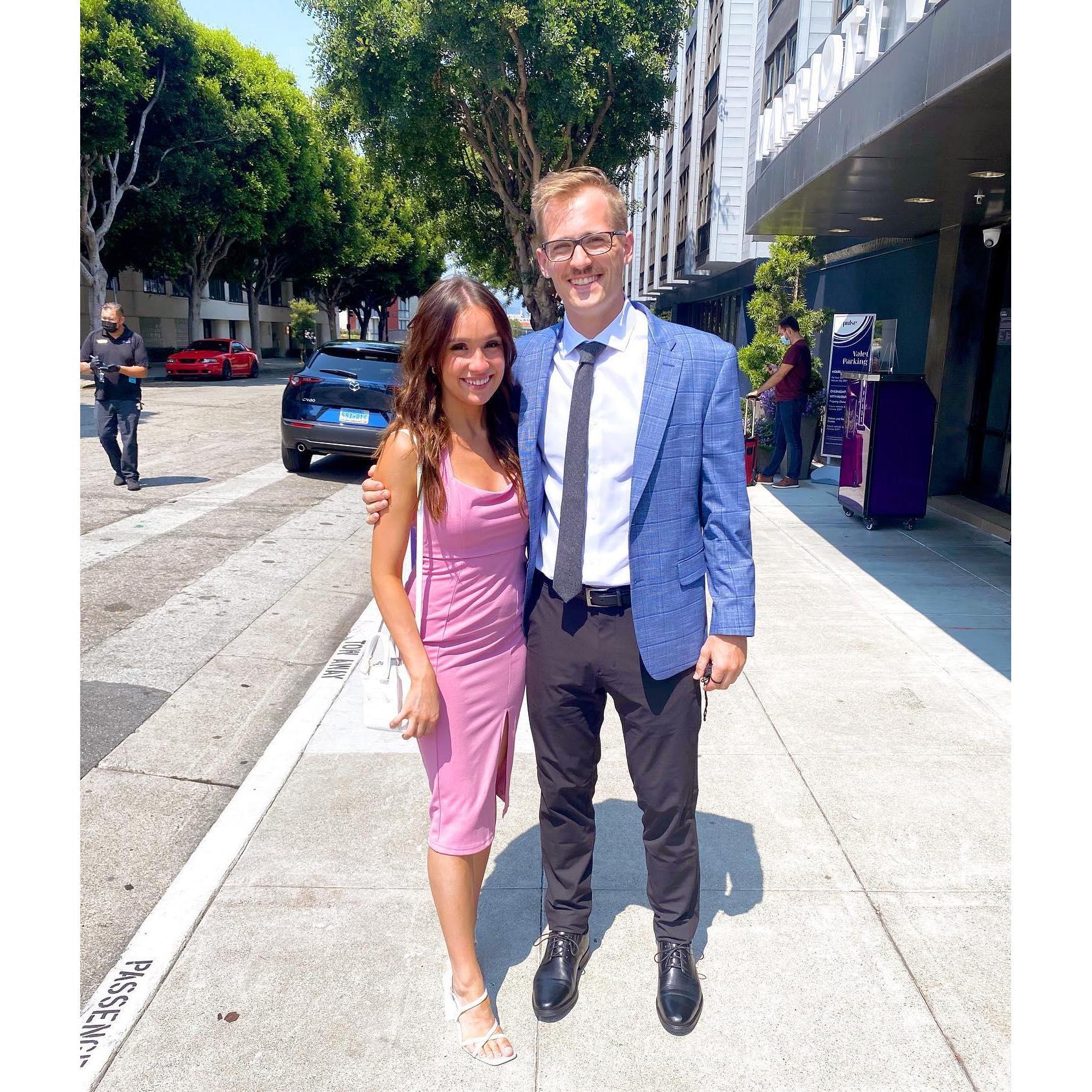 Our first trip to California together!