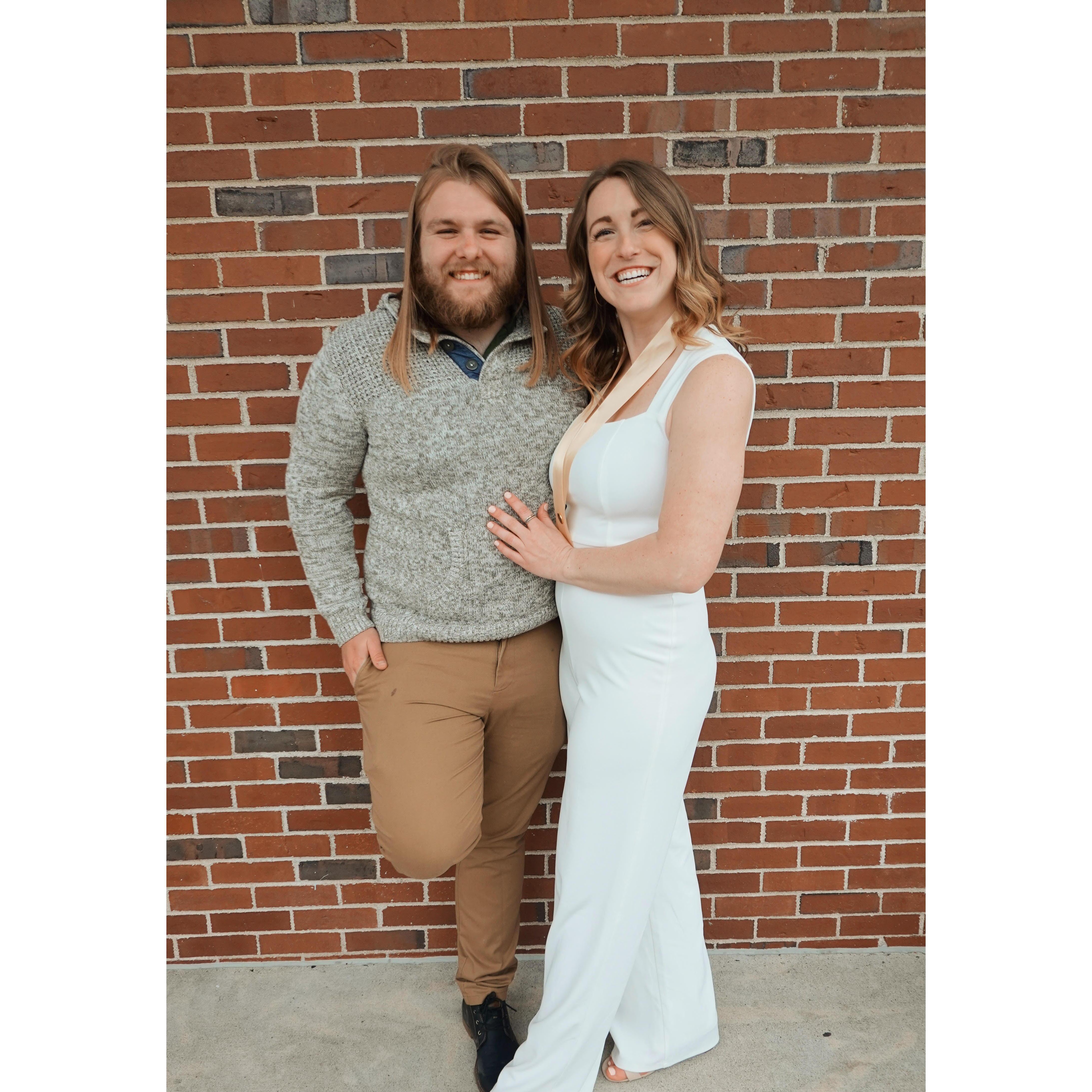 May 2022 - Kayla graduated from OT school (first time together in months due to fieldwork in Wisconsin)