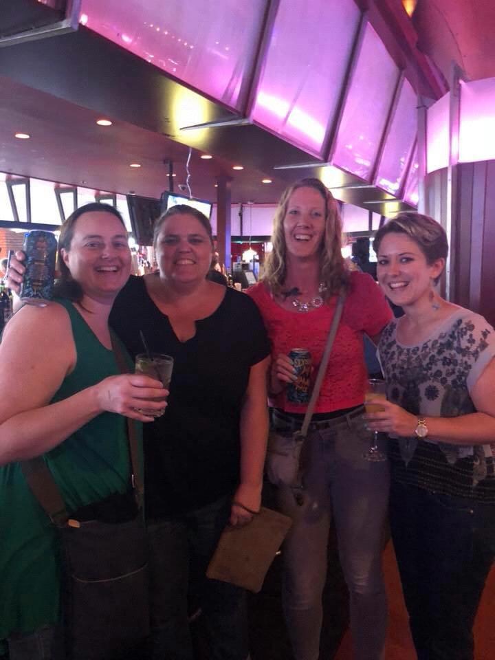 Sarah, Wendy, Lucy & I at Def Leppard this yr!!!
