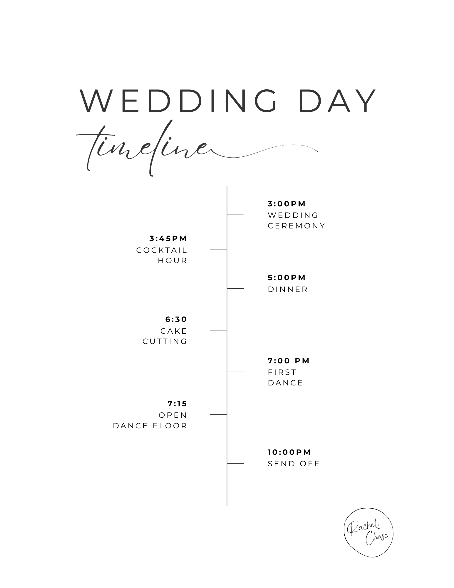 The Wedding Website of Rachel Colegrove and Chase Rogers