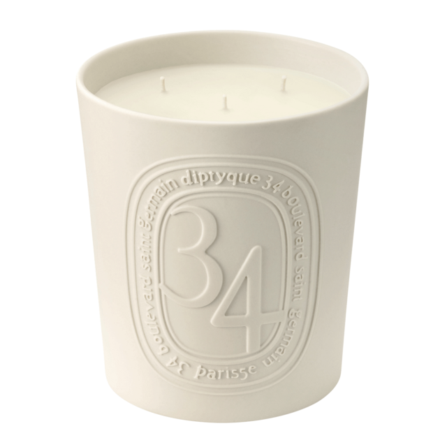 34 boulevard Saint Germain - Large candle