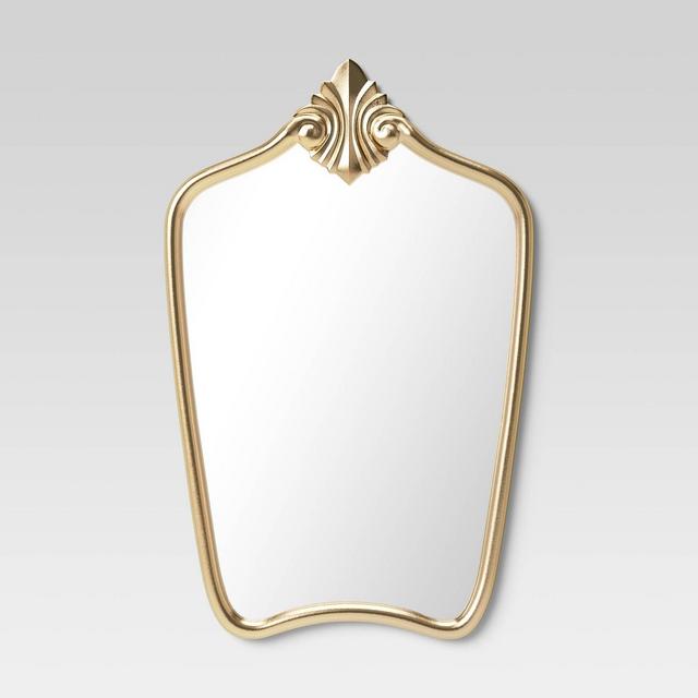 Gilded Decorative Wall Mirror Brass - Opalhouse™