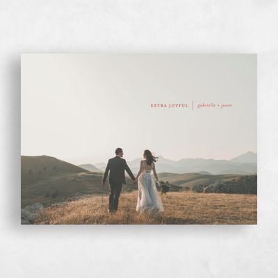Red Velvet Holiday Card - Shelton