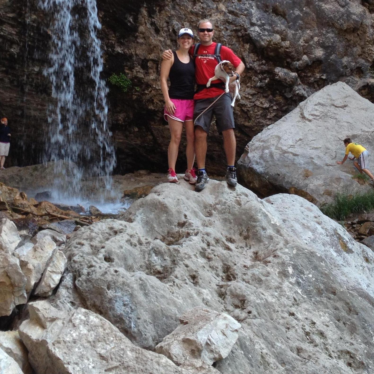Lisa, Bart, & Bode- Hanging Lake - Glenwood Canyon, Colorado 2012