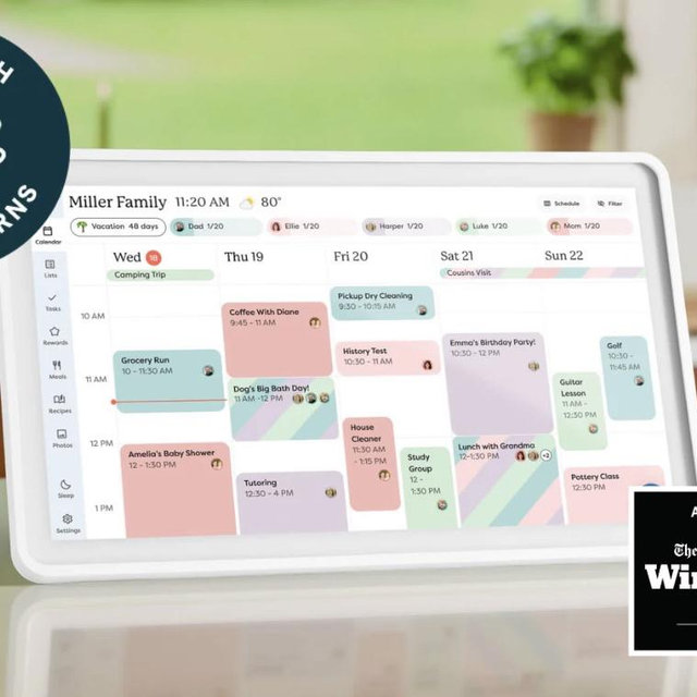 The Skylight Calendar 2 (Classic/White) with Plus Plan | Skylight
