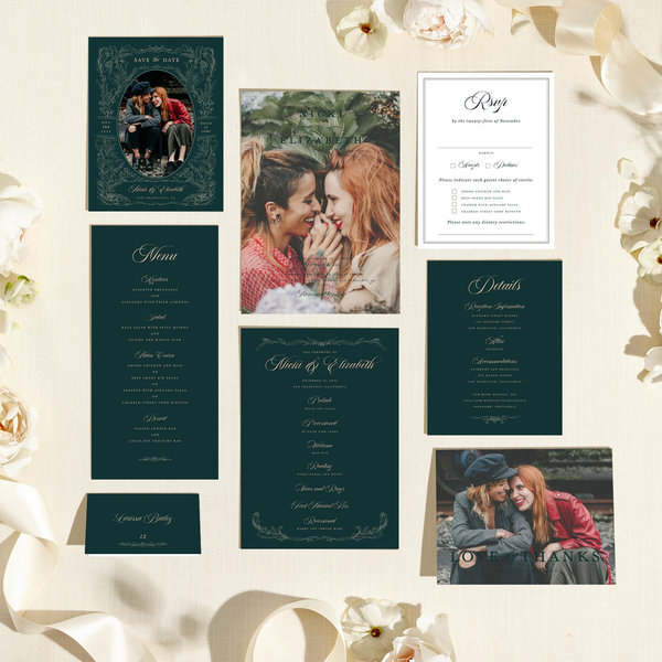 Zola Wedding Invitations - Leonid Photo