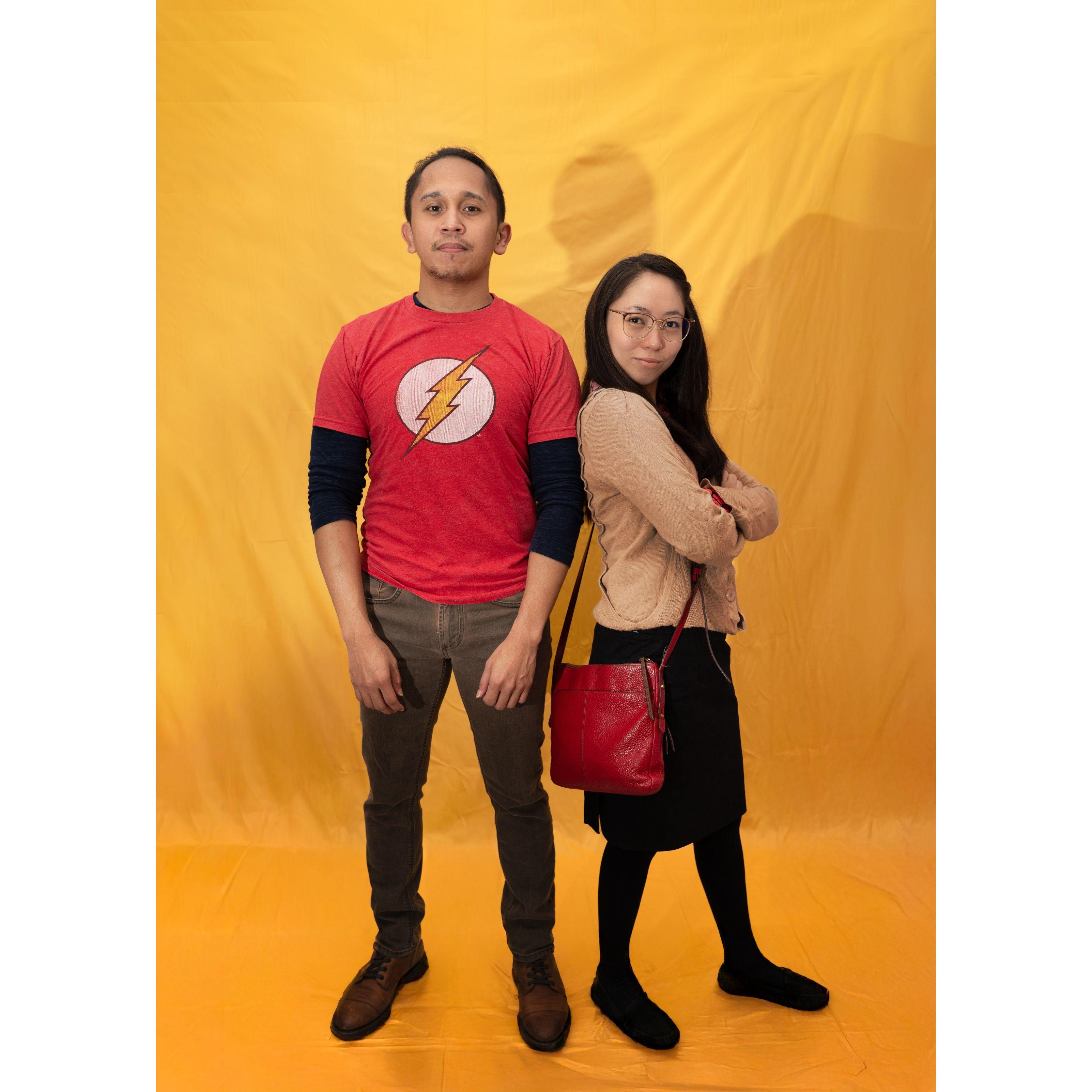 Sheldon and Amy
