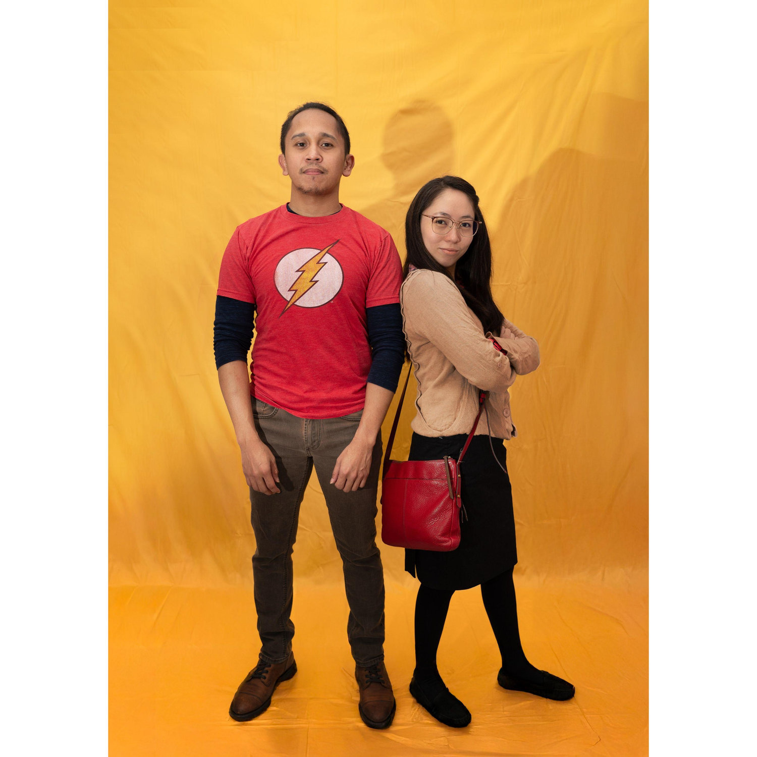 Sheldon and Amy