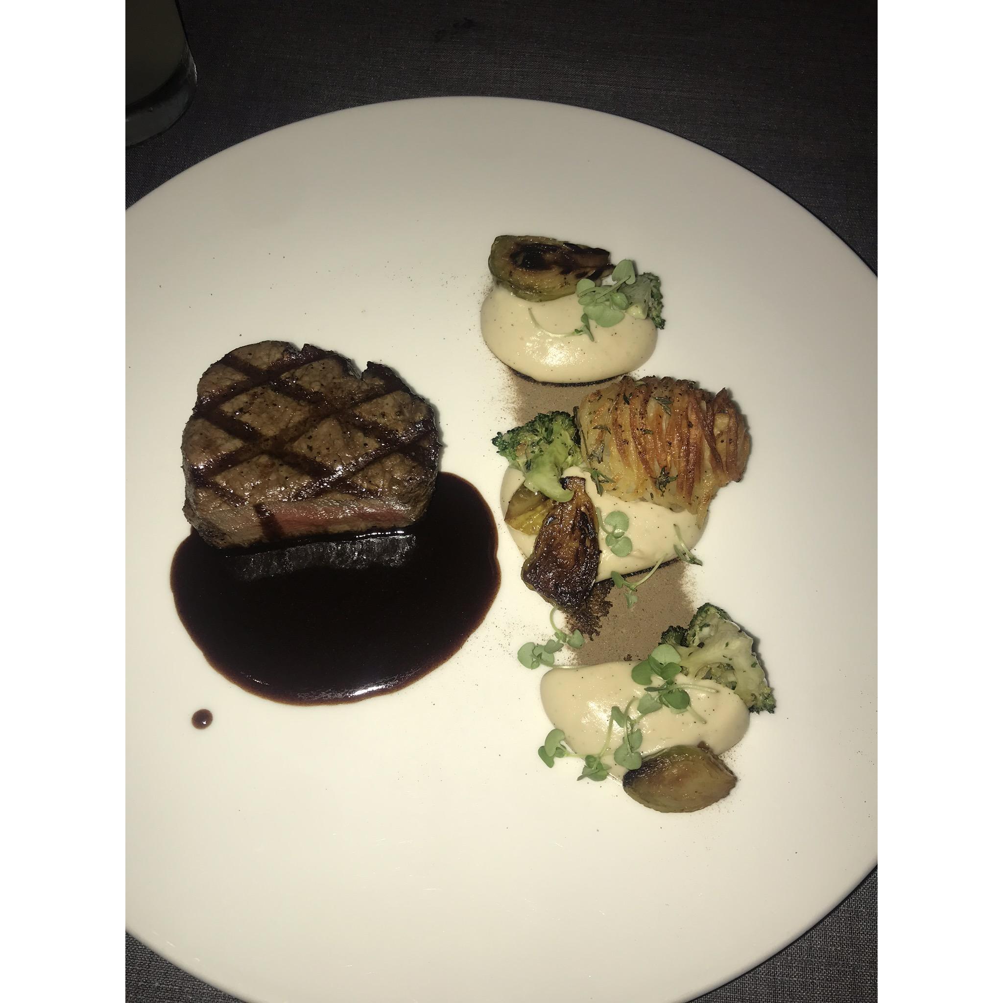 Meal from Piaf (French restaurant) AMAZING