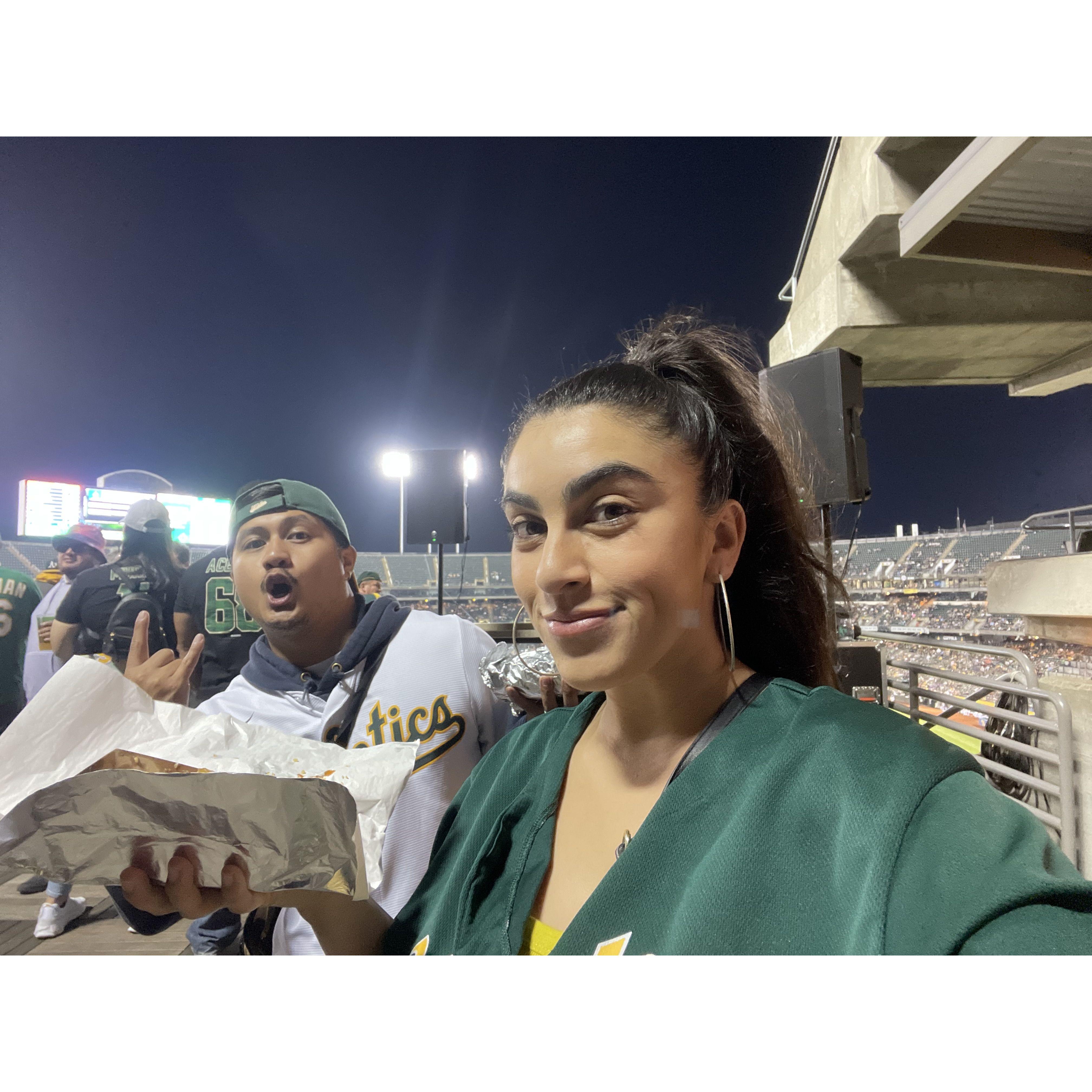 A’s game