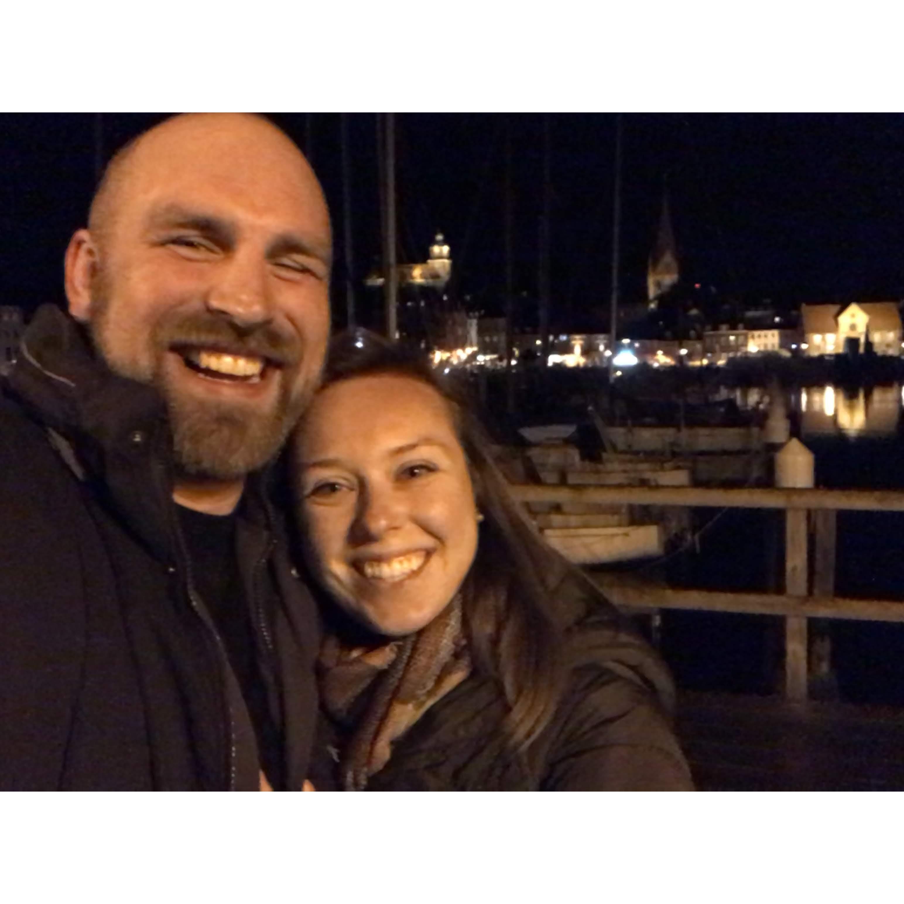 Right after Ellen said YES!!! In Flensburg, Germany 2020