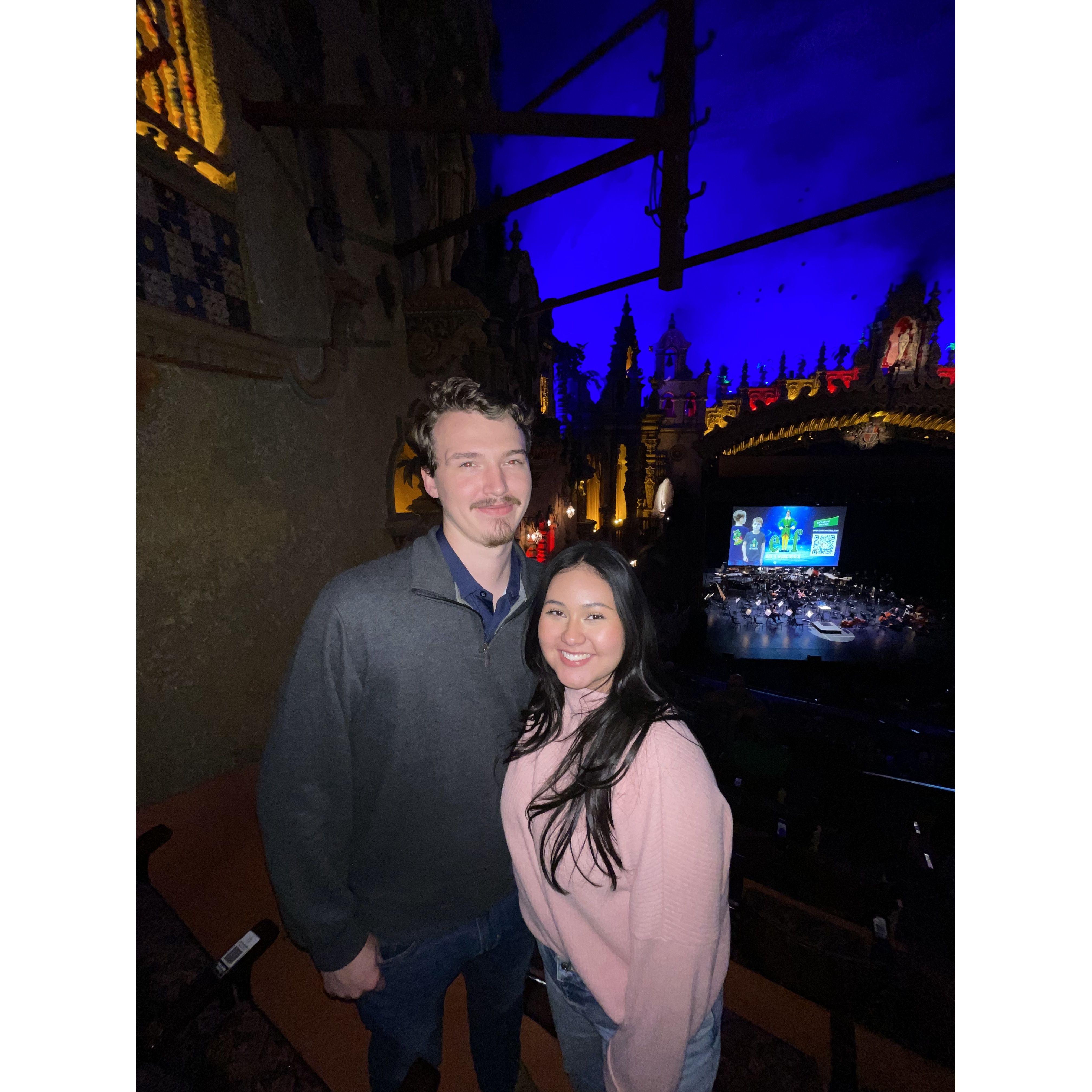 Christmas play at the Majestic Theater, Dec. 2023