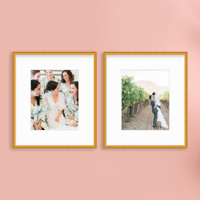 Framing Wedding Pictures