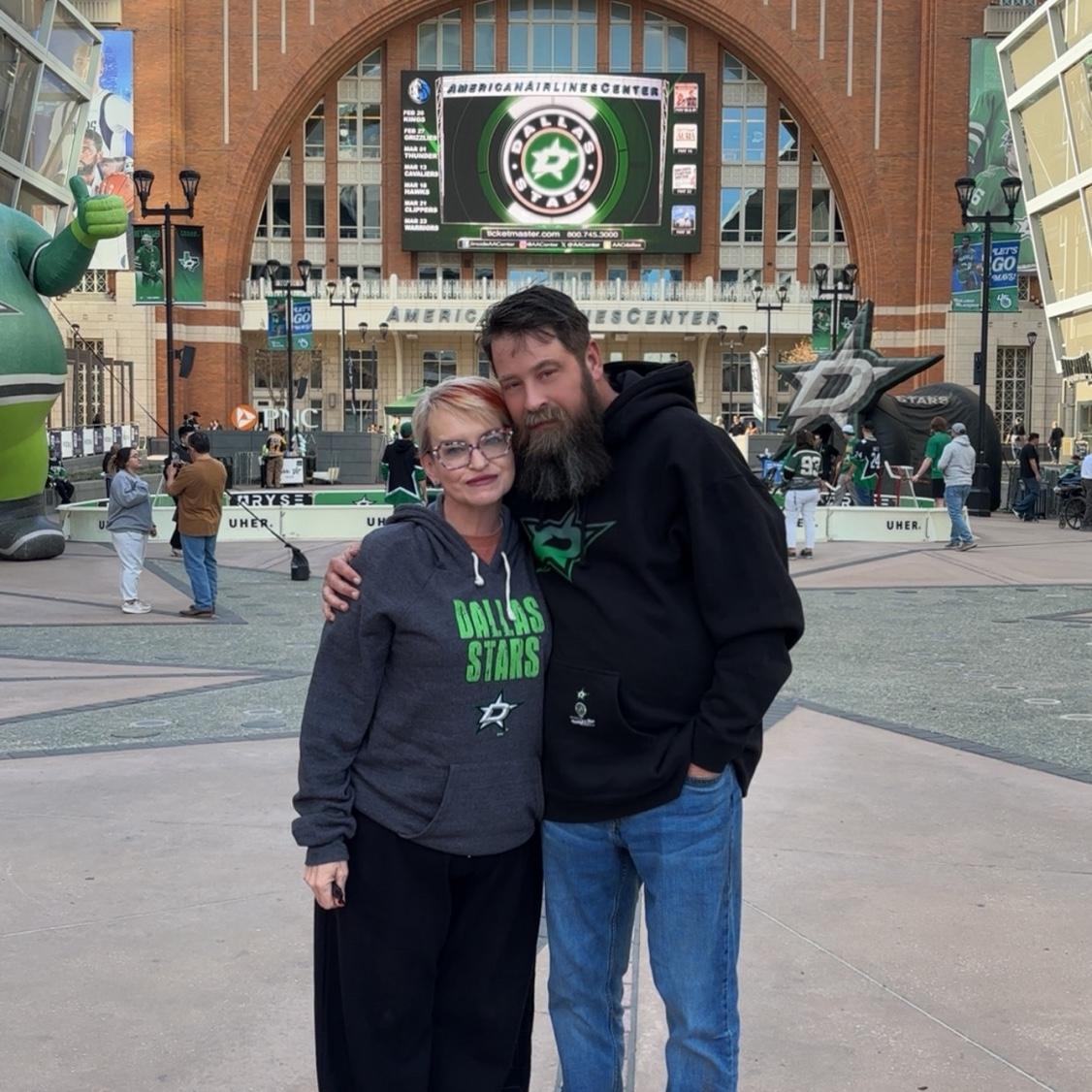 Dallas stars hockey!!